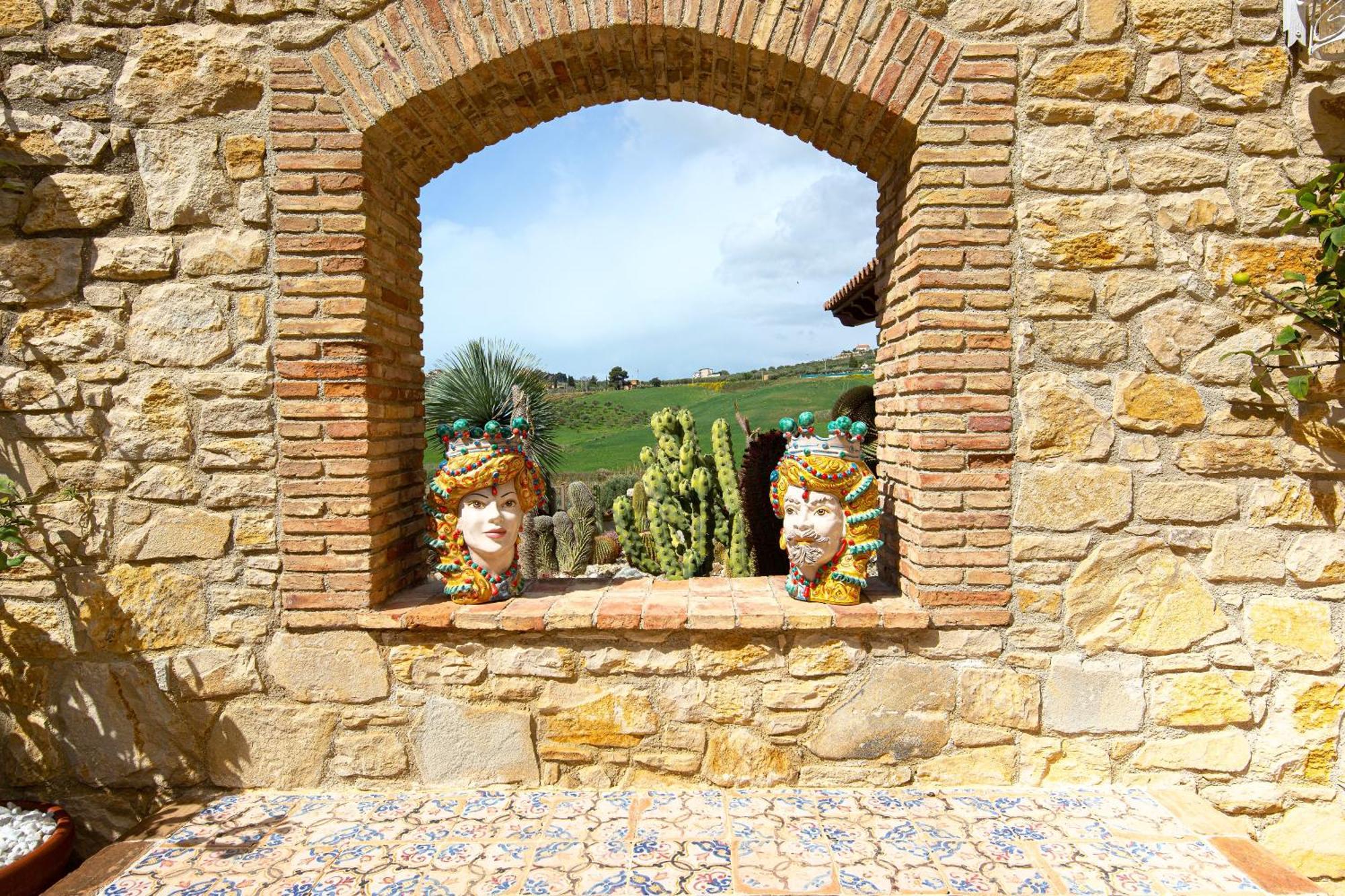 Gasthaus Garden Cactus Villaggio Mosè Exterior foto